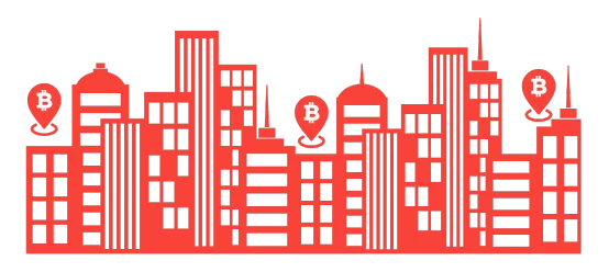 mapa de comercios bitcoin