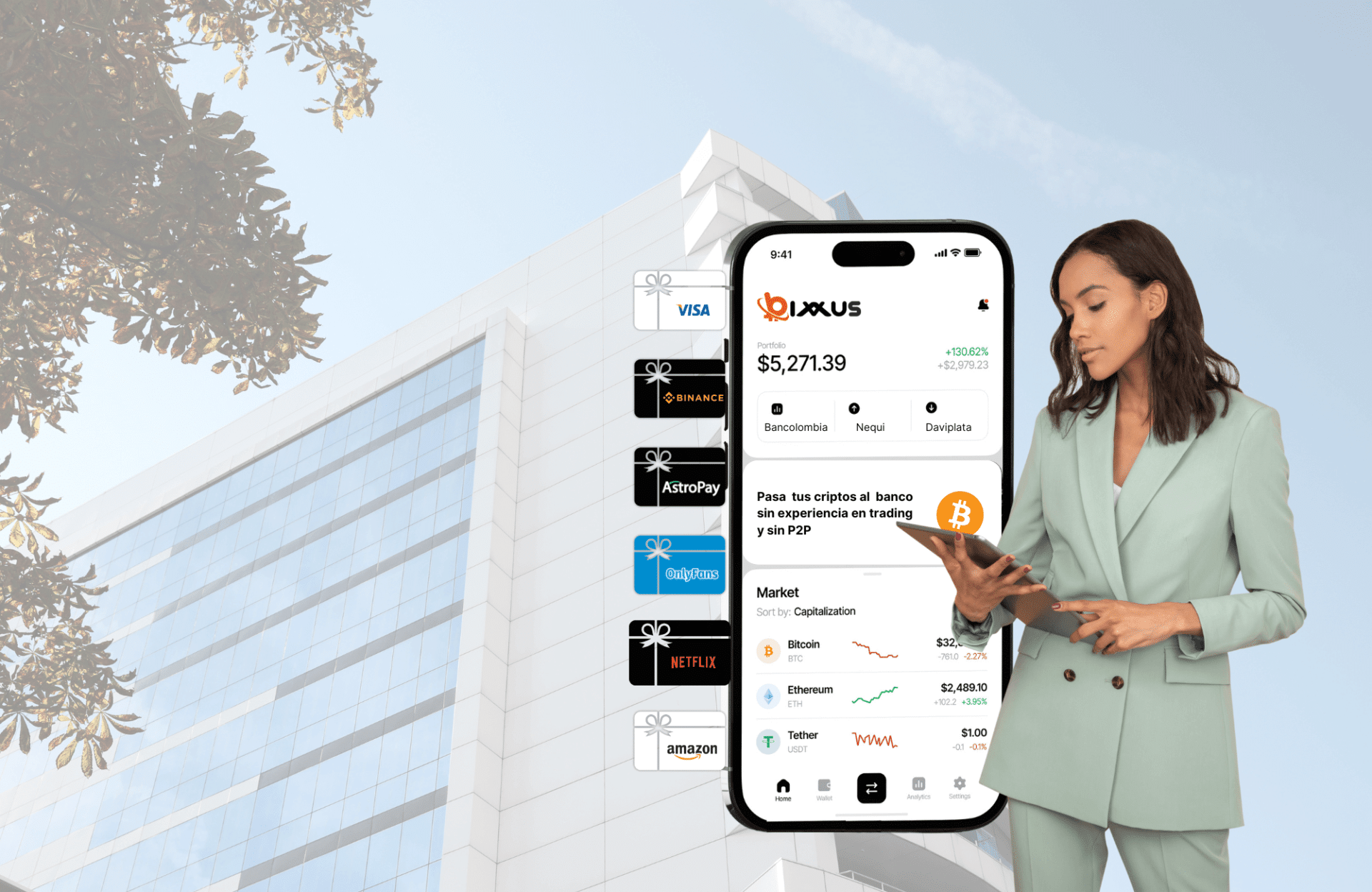 Bixxus Tienda de tarjetas regalo